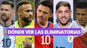 Dónde ver las Eliminatorias Sudamericanas por TV