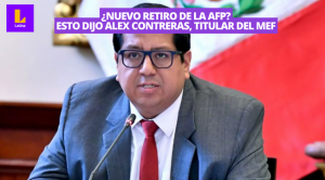 Nuevo retiro de AFP: ministro de Economía, Alex Contreras, se pronuncia