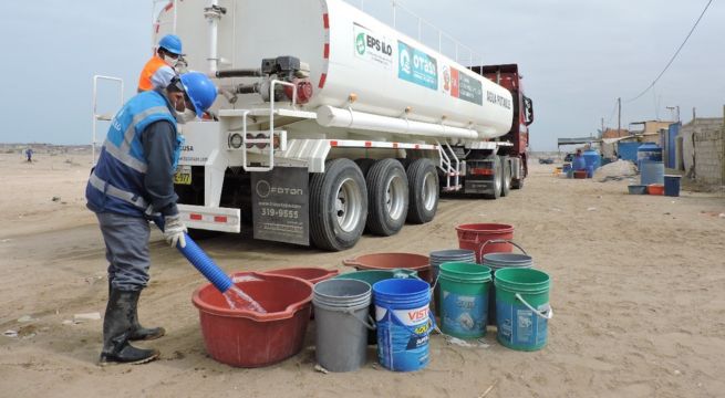 Déficit hídrico: Ministerio de Vivienda evalúa reparto de agua potable en cisternas