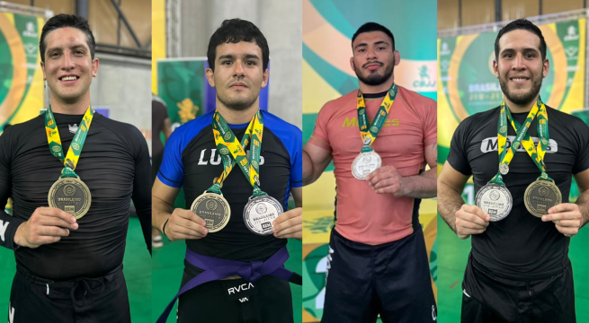 Jiu Jitsu Medallas Obtendidas