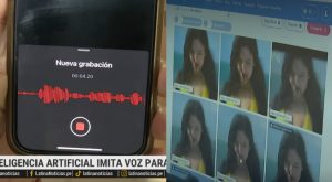 Roban más de 1 millón de soles con inteligencia artificial que imita voz