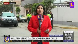 Hallan cuerpo calcinado de un indigente en plena calle