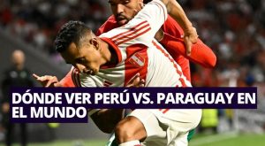 Qué canal transmite Perú vs. Paraguay en vivo para USA, México y España