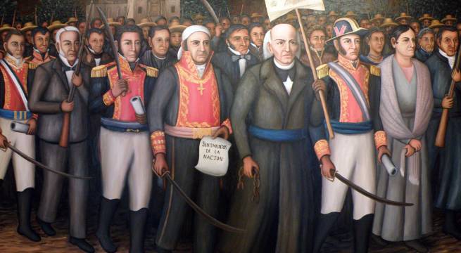 El cura Miguel Hidalgo es conocido por los mexicanos como 'El Padre de la Patria'.