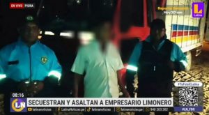 Delincuentes asaltan a empresario y le quitan su cargamento de limón valorizado en s/200 mil