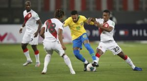Cuántos triunfos registra Perú vs. Brasil en la historia