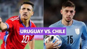 A qué hora juega Uruguay vs. Chile por las Eliminatorias 2026