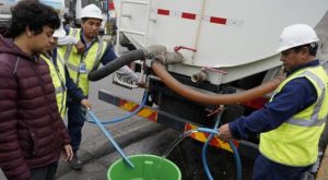 A qué hora distribuirán agua durante el corte, según Sedapal