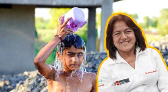 Ministra del Ambiente recomienda «bañarse con una tacita» durante el corte de agua en Lima