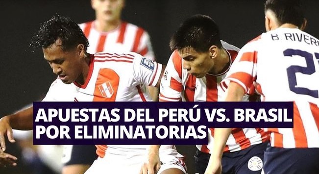 Apuestas del Perú vs. Brasil por las Eliminatorias 2026