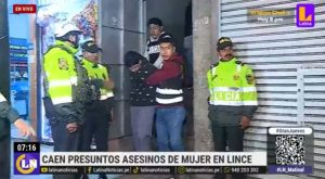 Capturan a delincuentes sospechosos de crimen de trabajadora sexual en Lince