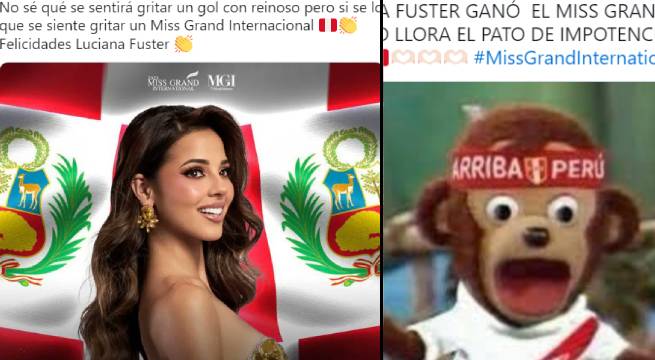 Los memes que dejó la victoria de Luciana Fuster en el Miss Grand International 2023
