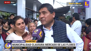 Alcalde del Rímac sobre clausura del Mercado de Flores: “Jamás cierro un negocio, pero no tributan” 