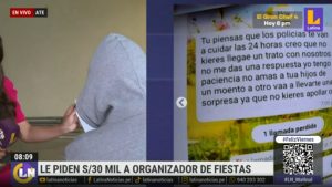 Empresario se quiebra al denunciar que extorsionadores le exigen pago de 30 mil soles