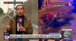 Asesinan a balazos a mototaxista chileno en San Juan de Miraflores