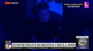 Joven muere tras explosión de extintor en discoteca | VIDEO