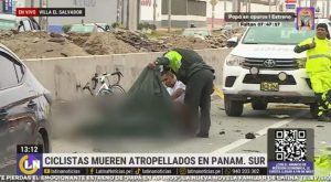 Ciclistas habrían sido atropellados luego de que conductor se quedara dormido