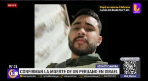 Confirman la muerte de peruano en Israel tras ataque terrorista
