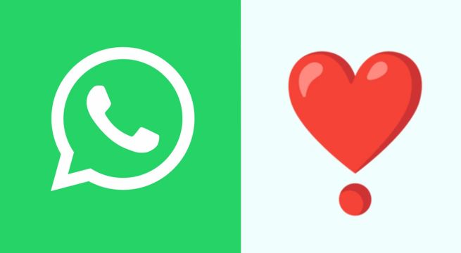 Cuál es el significado del corazón con un punto abajo en WhatsApp