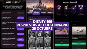 Cuestionario Disney 100: Respuestas correctas para este 29 de octubre