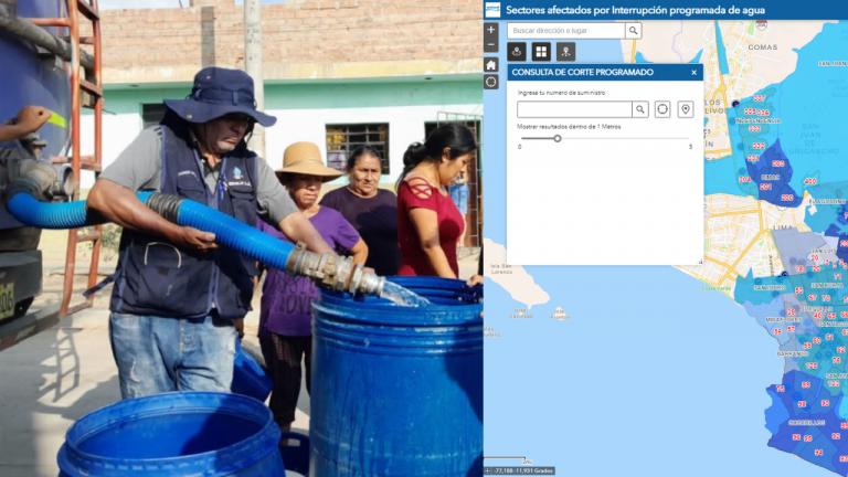 Cómo ubicar los 102 puntos de acopio que abastecerán de agua a distritos afectados