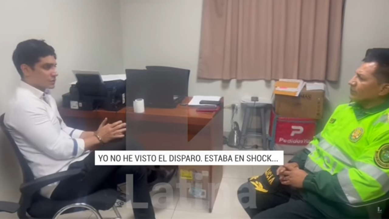 Pedro Valdivia sobre homicidio en Lince: «Yo no he visto el disparo»