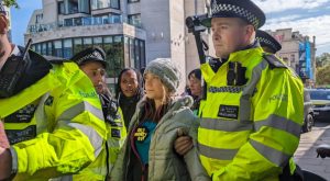 Londres: detienen a la activista Greta Thunberg en protesta