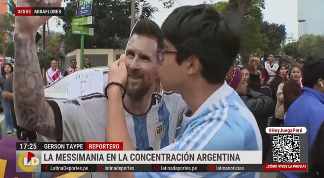 Periodista califica de «tarados» a peruanos que apoyaban a Messi