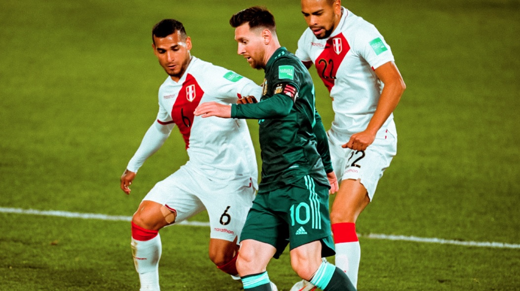 Con doblete de Messi Argentina 20 Perú Latina