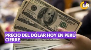 Dólar en el Perú: conoce cómo cerró el tipo de cambio este lunes 09 de octubre