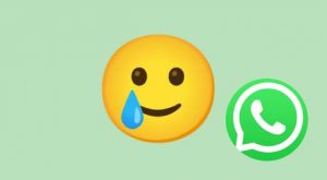 Qué significa el emoji de la carita con una lágrima en WhatsApp