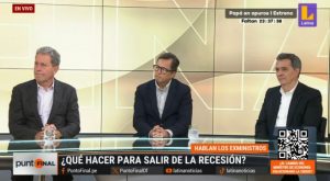 Qué dijeron extitulares del MEF sobre la recesión económica en el Perú