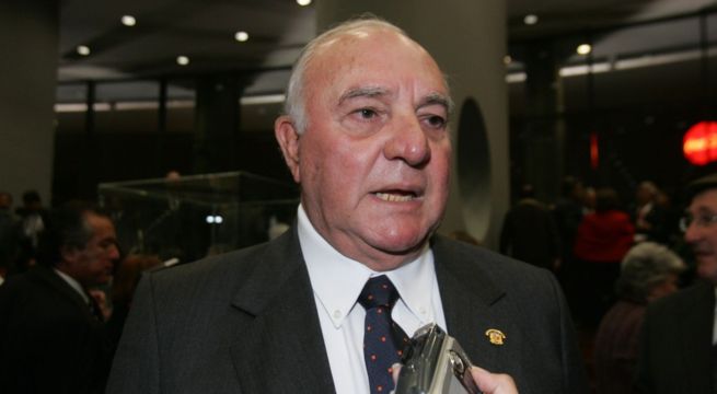 Luis Giampietri, exvicepresidente de la República, falleció a los 82 años