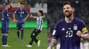 La foto viral del niño que logró abrazar a Messi tras el Perú vs. Argentina