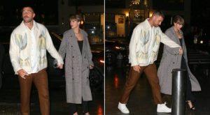 Taylor Swift confirma su romance con Travis Kelcey, tomados de la mano por Nueva York