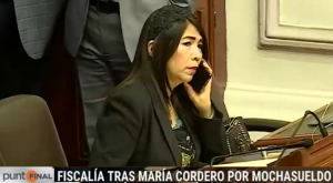 Fiscalía tras María Cordero Jon Tay por ‘Mochasueldo’: presentó denuncia constitucional