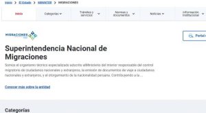 Página web de Migraciones estuvo fuera de servicio a poco del Perú vs Venezuela