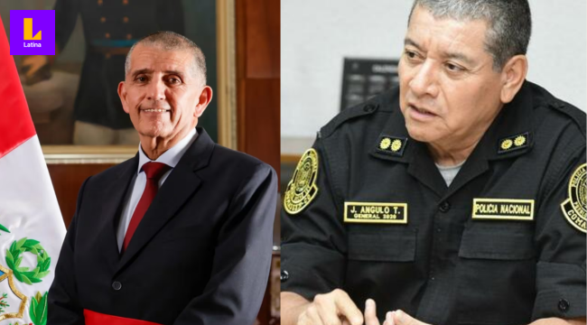 Mininter sobre comandante general Jorge Angulo: «El Gobierno le ratifica su confianza»