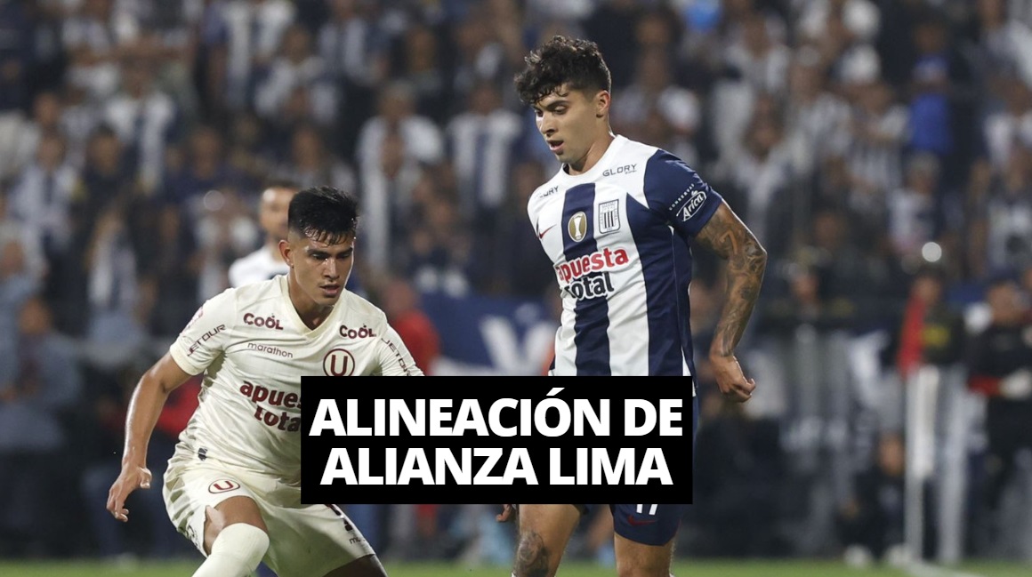 Alineación oficial de Universitario vs. Alianza Lima para HOY por la final de Liga 1