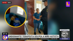 Surco: terapeuta es detenida tras ser captada golpeando a niño de 5 años | VIDEO 