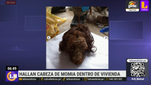 Cabeza de momia es encontrada en vivienda de Cercado de Lima | VIDEO 