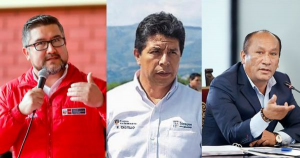 PJ ordenó levantar el secreto bancario de Pedro Castillo, Juan Silva y Geiner Alvarado