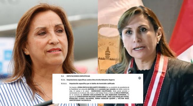 Dina Boluarte: ¿Qué delitos habría cometido según la denuncia presentada por la fiscal de la Nación?