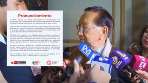 MIMP rechaza declaraciones de congresista José María Balcázar