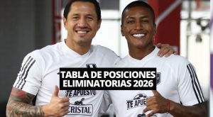 Así quedó la tabla de posiciones por Eliminatorias Sudamericanas 2026