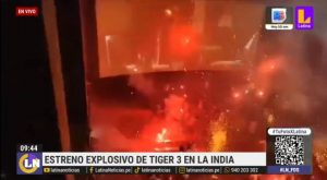 Fanáticos prenden fuegos artificiales dentro de sala de cine