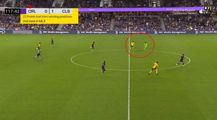 Pedro Gallese cometió un error en el último partido del Orlando City.