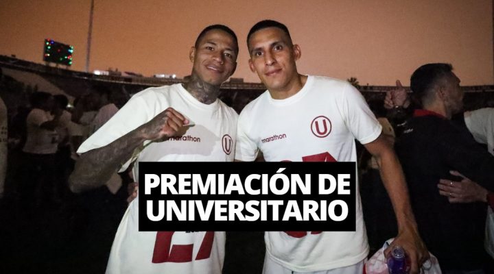 Sigue EN VIVO la premiación de Universitario por el título de Liga 1 2023.