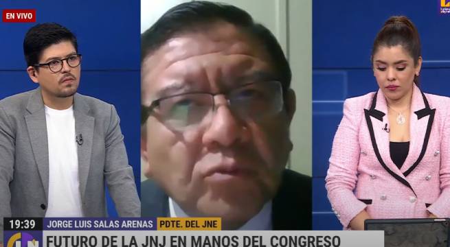 Presidente del JNE: «La destitución de la JNJ sería un duro golpe al país y la democracia»