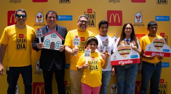 Gran Día: toda la venta de icónica hamburguesa será destinada a beneficiar a miles de niños y jóvenes